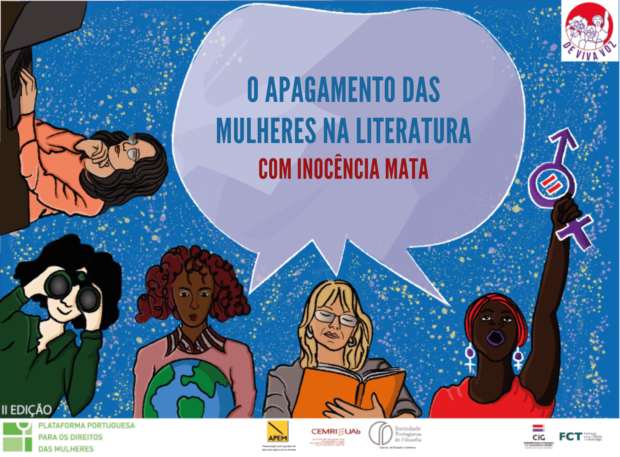 De Viva Voz II | O apagamento das mulheres na literatura: com Inocência Mata