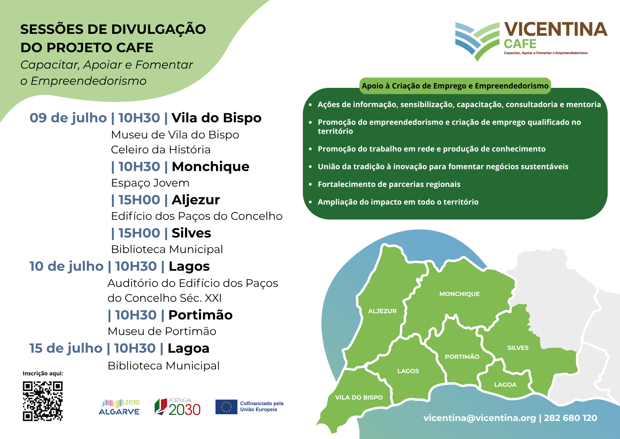 Projeto CAFE – Sessão de divulgação e Informação