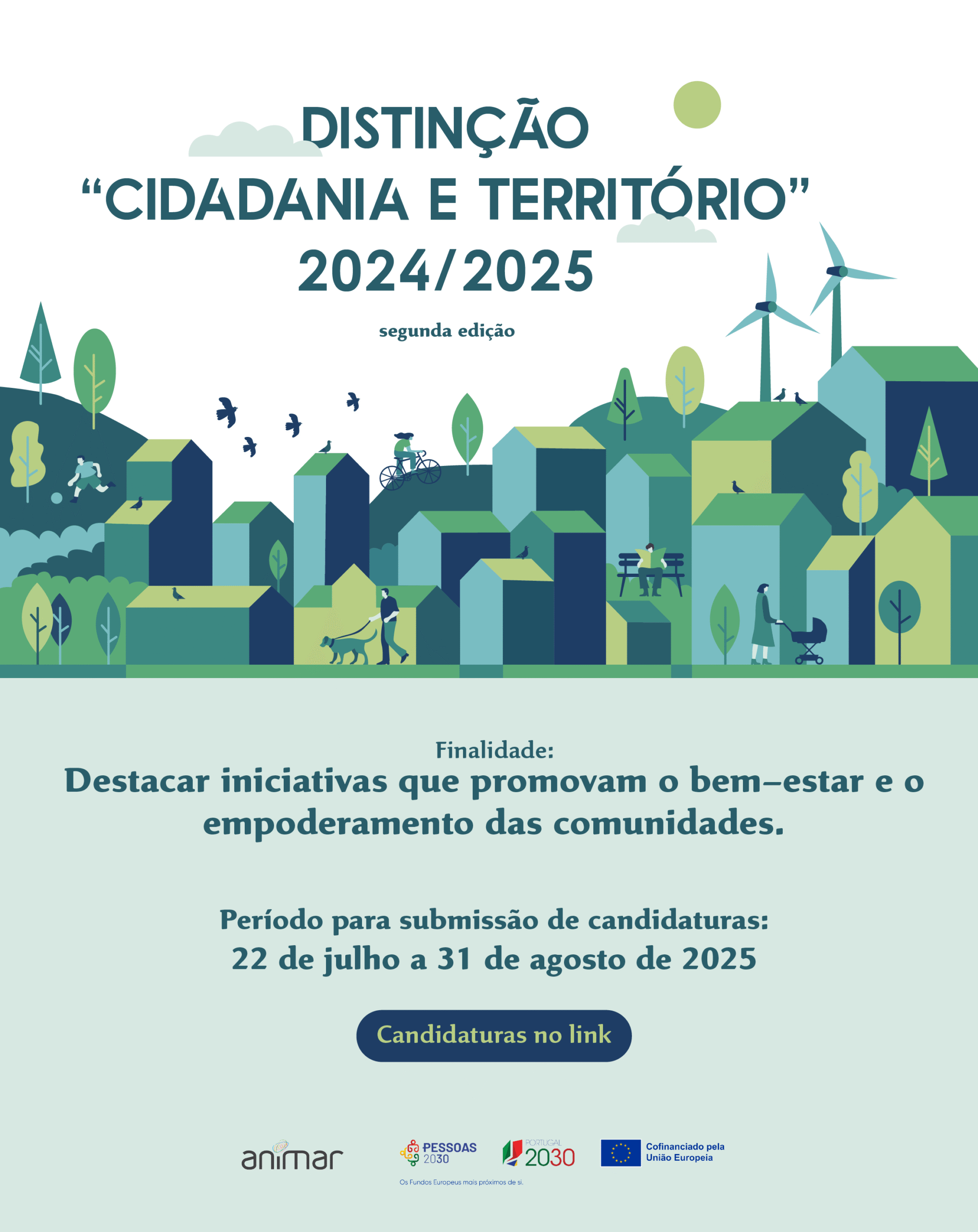 Inscrições Abertas! Prémio Distinção “Cidadania & Território”