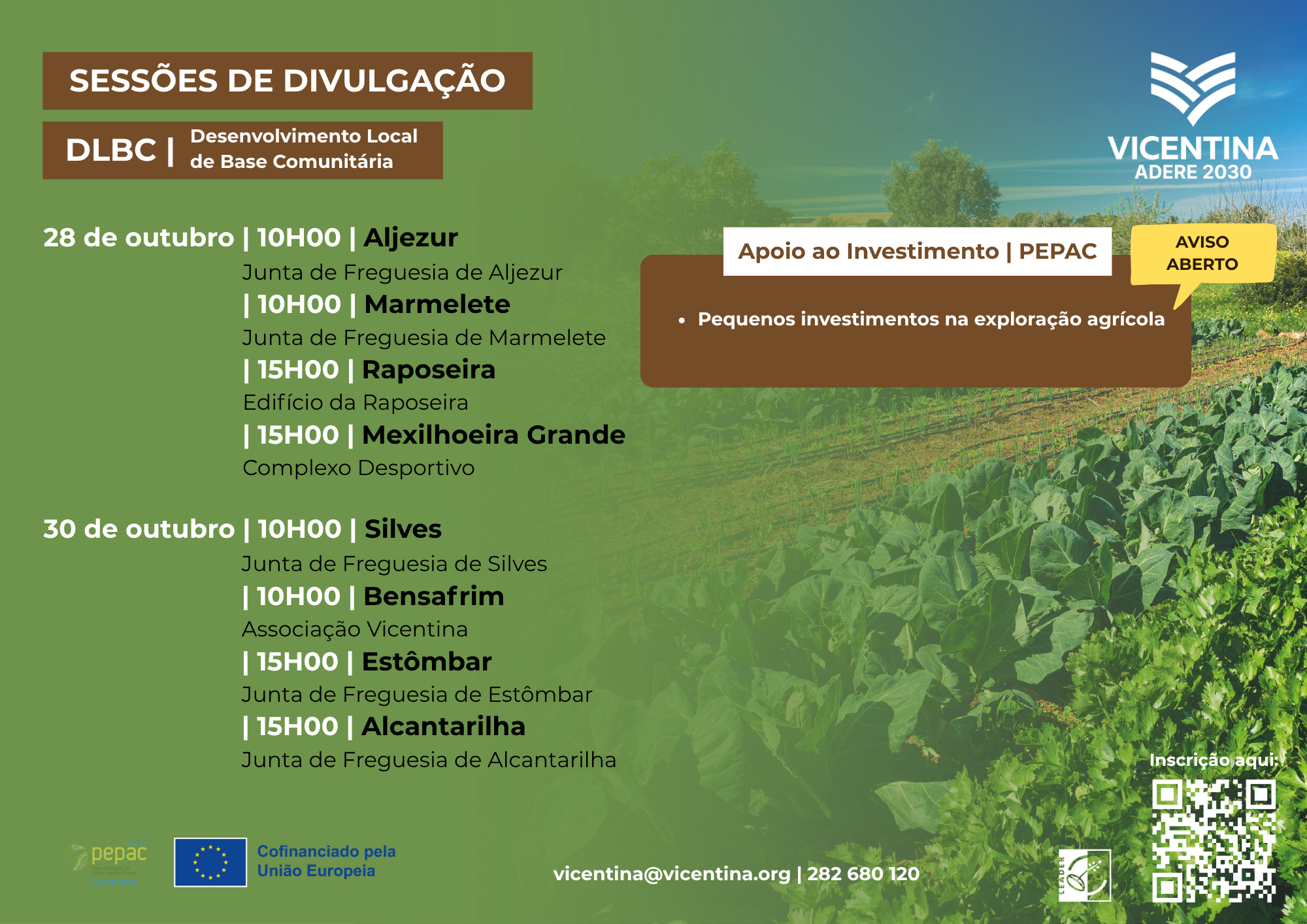 Cartaz Sessões Adere 2030