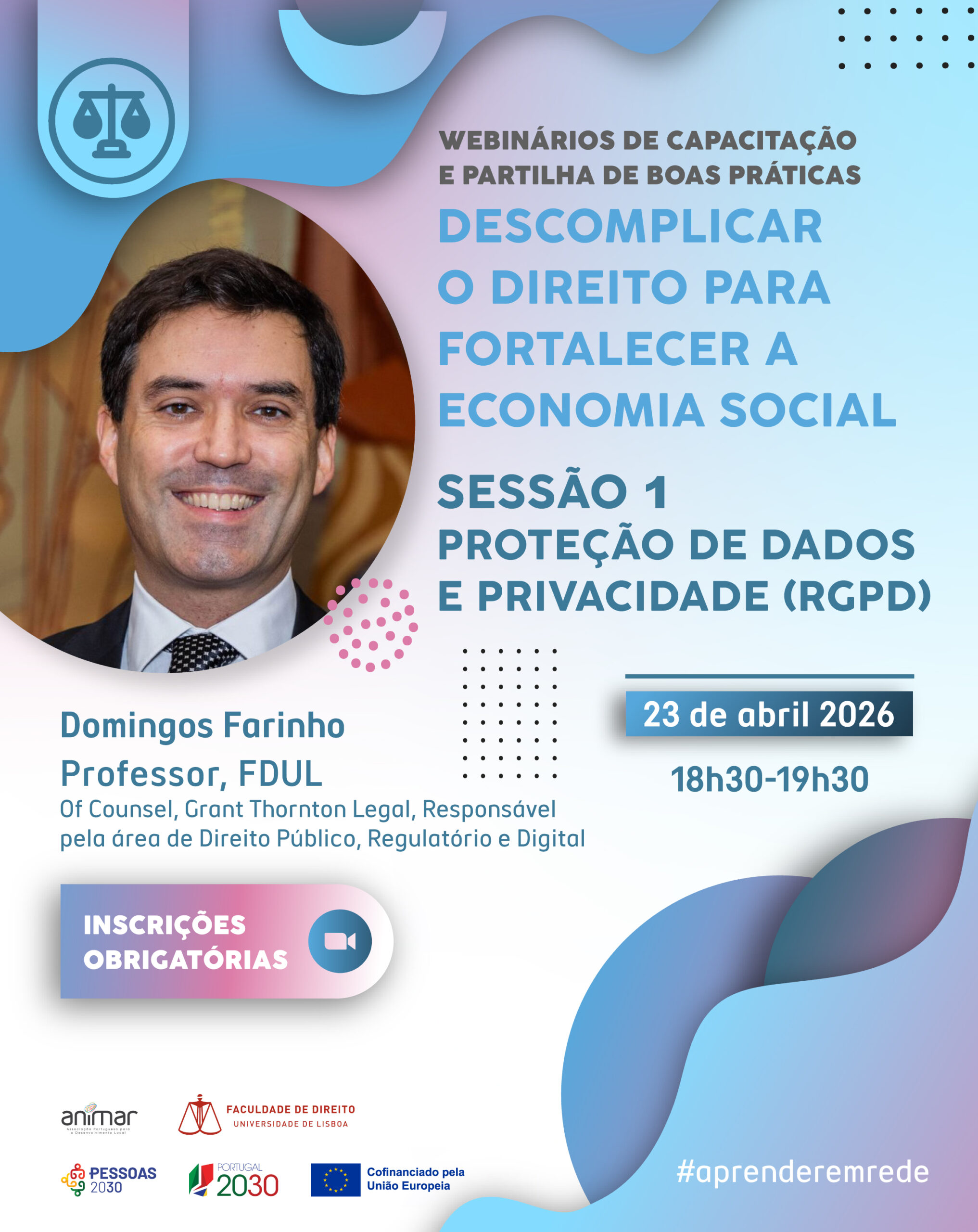 Webinários de Cap. e partilha de boas práticas Direito RGPD _site_banner